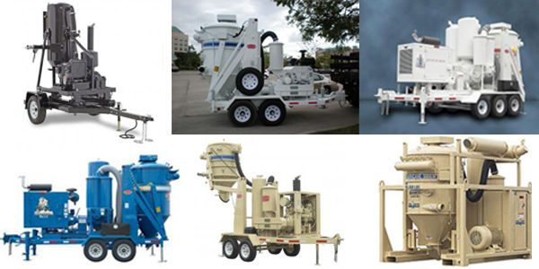 Complete Lineup of Industrial Vacuum Loaders - Trailer and Skid Mounted Hurricane Vacuum Loaders