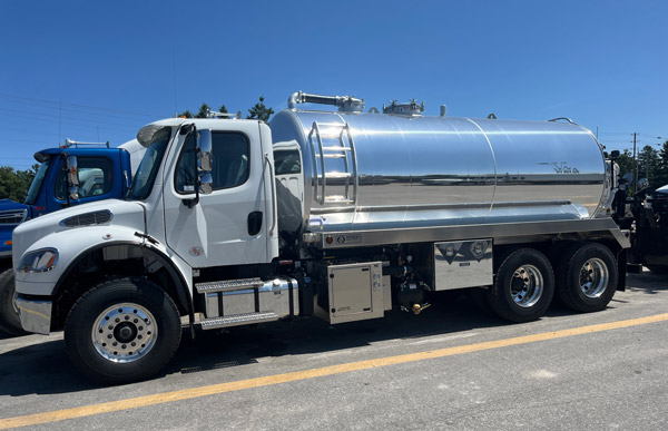 Big Thanks to GFL Environmental for the purchase of their new vacuum truck with blower.